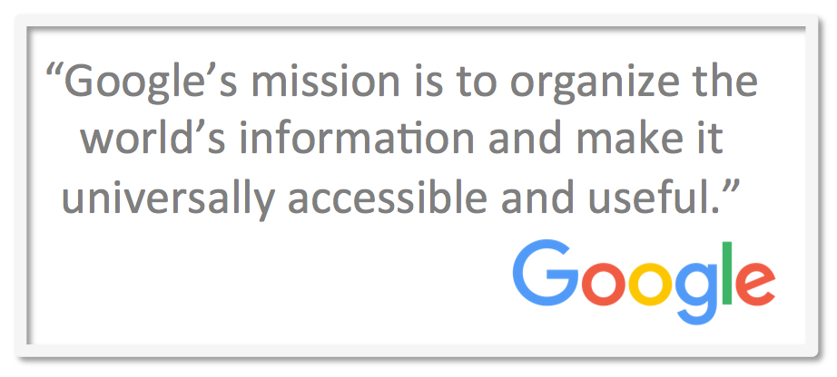 Google Mission Statement