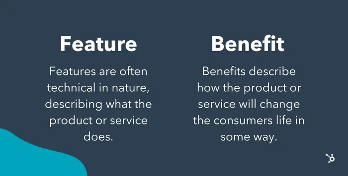 benefits v features